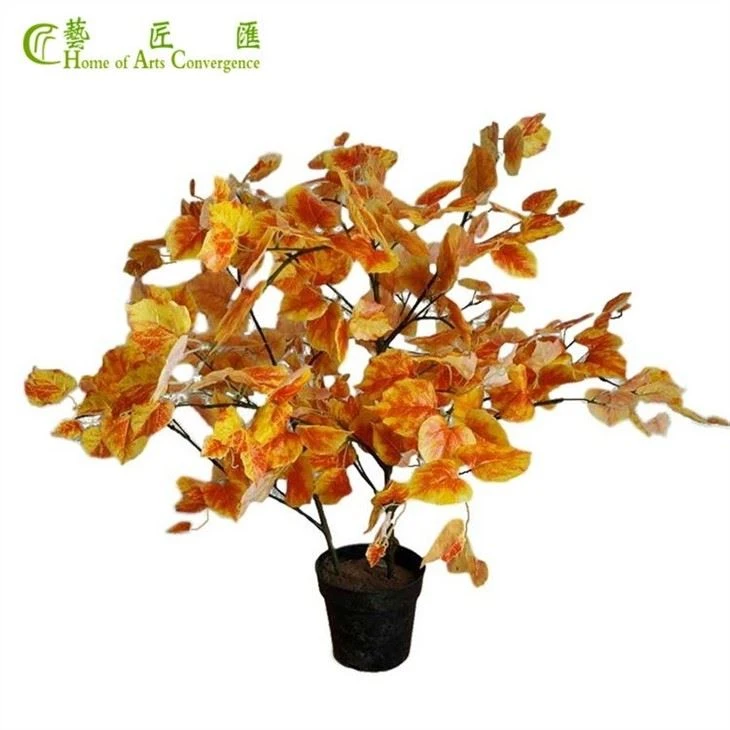 Fake Bonsai Tree Plastic Potted Plants