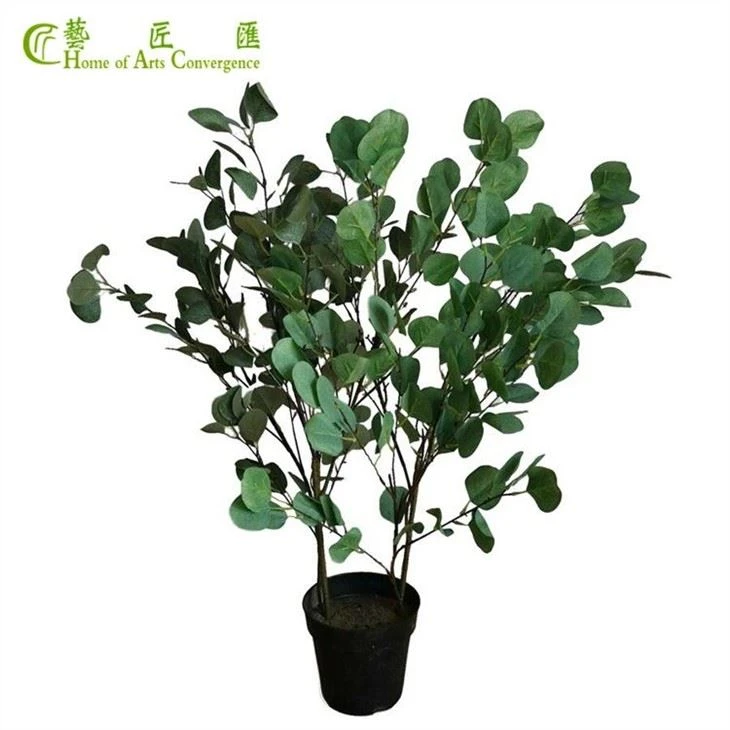 Fake Bonsai Tree Plastic Potted Plants